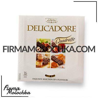 Шоколад ДЕЛІКАДОР мікс 4-х смаків 200грам ТМ Барон (16шт/ящ)