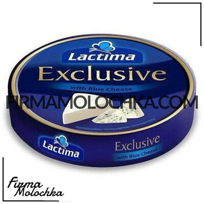 Сир порційний з БЛАКИТНИМ СИРОМ 140грам ТМ Лактіма (24шт/ящ) Сир порційний з БЛАКИТНИМ СИРОМ 140грам ТМ Лактіма (24шт/ящ)