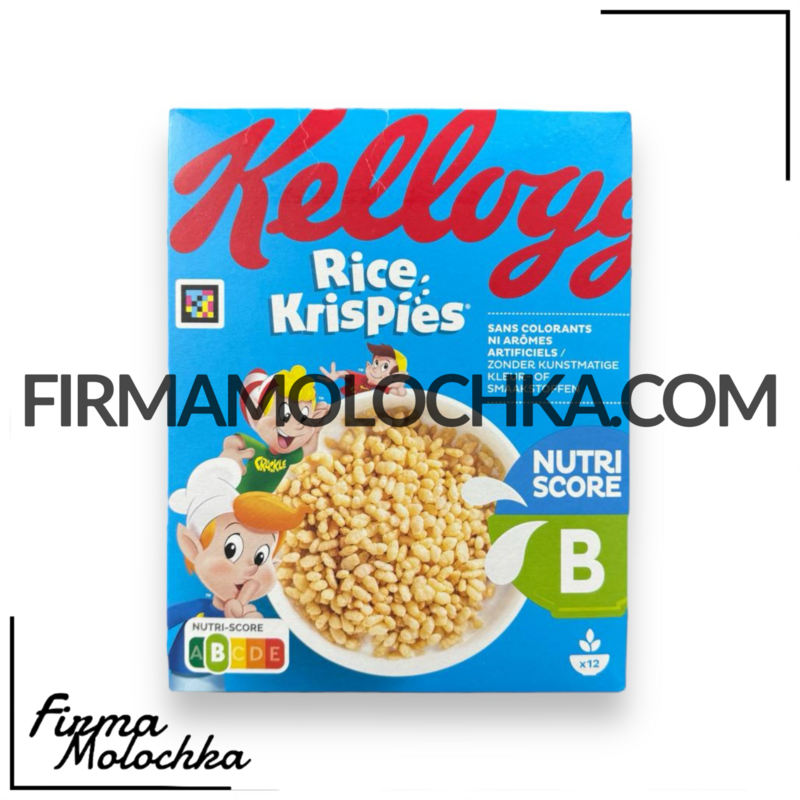 Рисові пластівці з низьким вмістом цукру RICE KRISPIES 360грам ТМ Kellogg&#39;s (3шт/ящ)