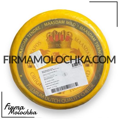 Сир МААЗДАМ в парафіні 45% (круг) 13кг ТМ Арафос