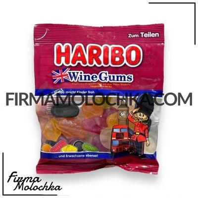 Желейки WINE GUMS 175грам ТМ Харібо