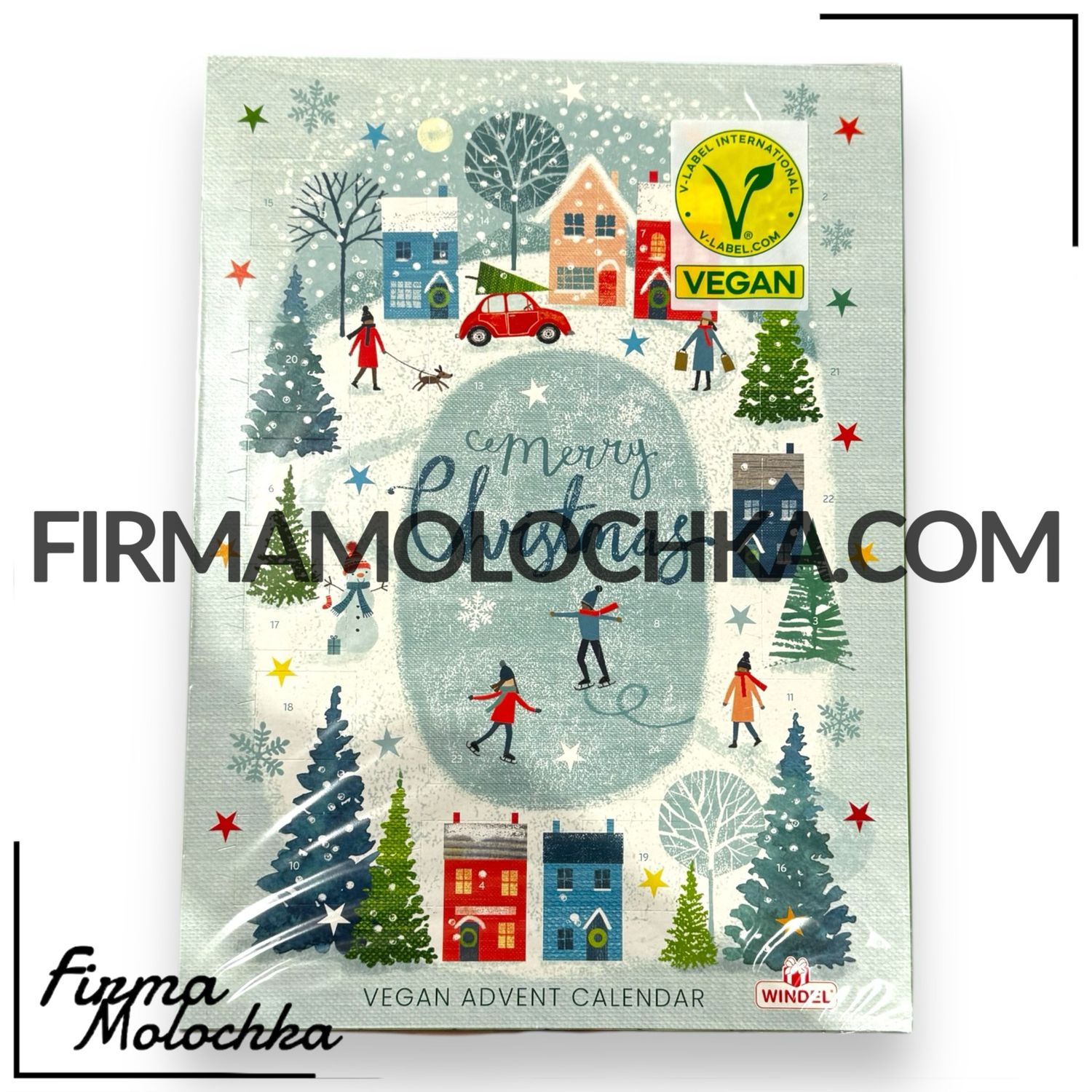 Новорічні адвент календарі в АСОРТИМЕНТІ 75грам (30шт/ящ)