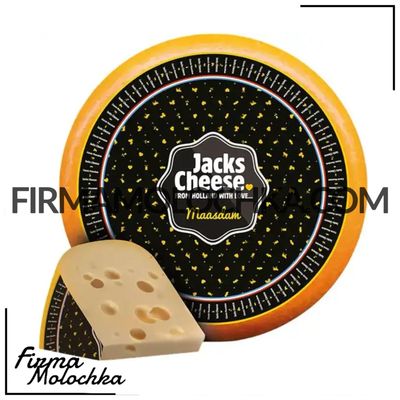 Сир МААЗДАМ 45% (круг) 13кг ТМ Джек Чіз