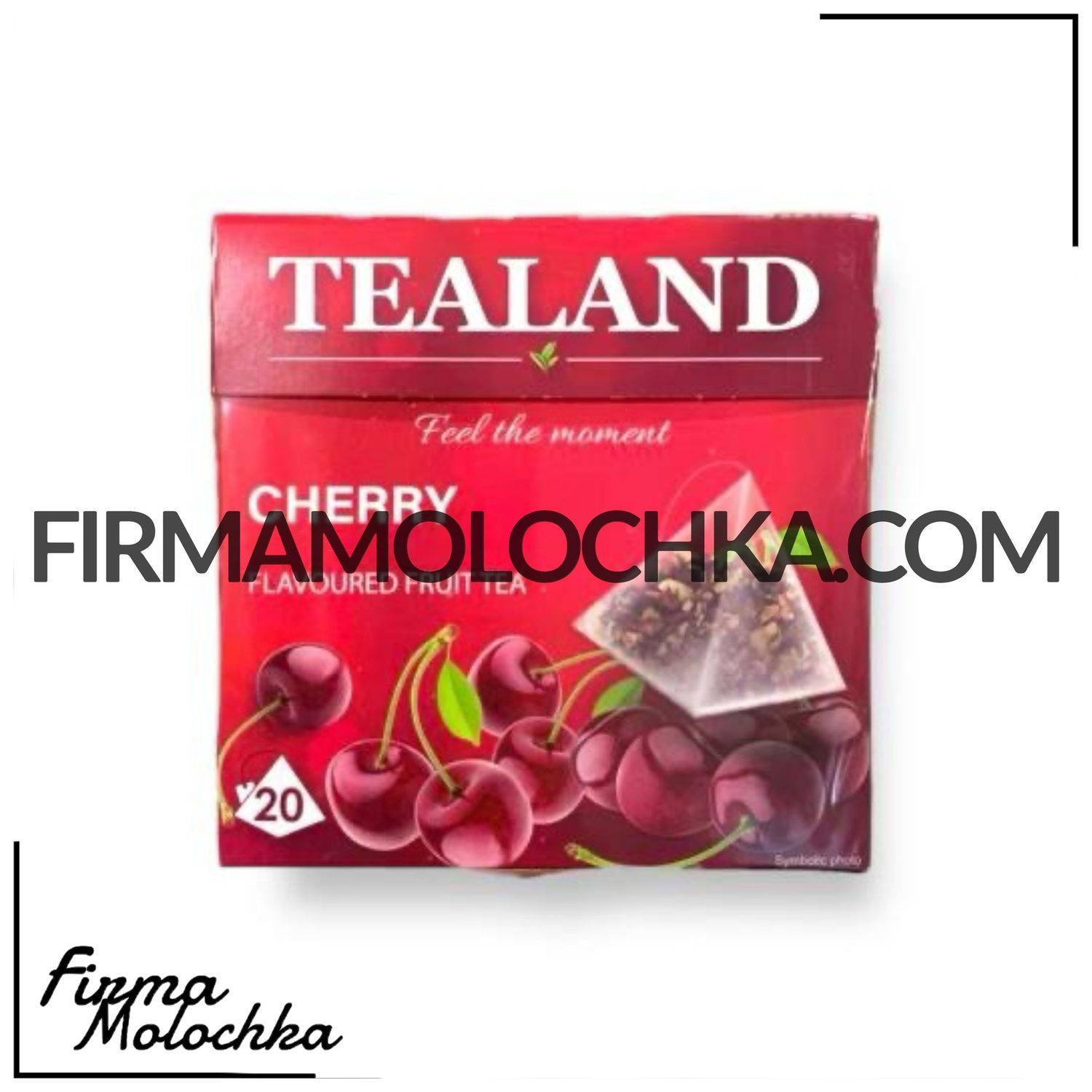 Чай фруктовий зі смаком ВИШНІ в пакетиках (20 пакетів) 40грам ТМ TEALAND (10шт/ящ)