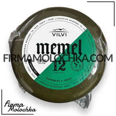 Сир МЕМЕЛЬ РЕЗЕРВ 40% 12 місяців витримки (круг) 6кг ТМ Вілві (12кг/ящ) (Литва)