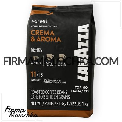 Кава КРЕМА АРОМА (зерно) 1кг ТМ Лавацца (6шт/ящ)