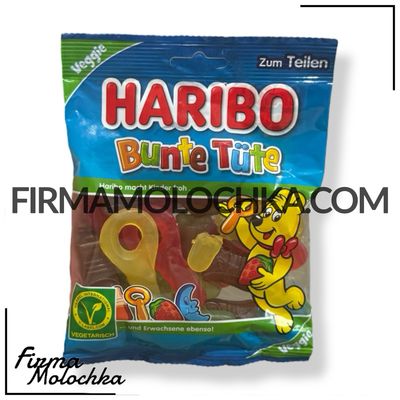 Желейки BUNTE TUTE 160грам ТМ Харібо (50шт/ящ)