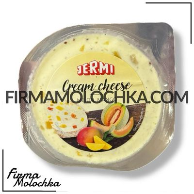 Сир вершковий з динею та манго 50% 125грам ТМ Jermy (10шт/ящ) (Німеччина)