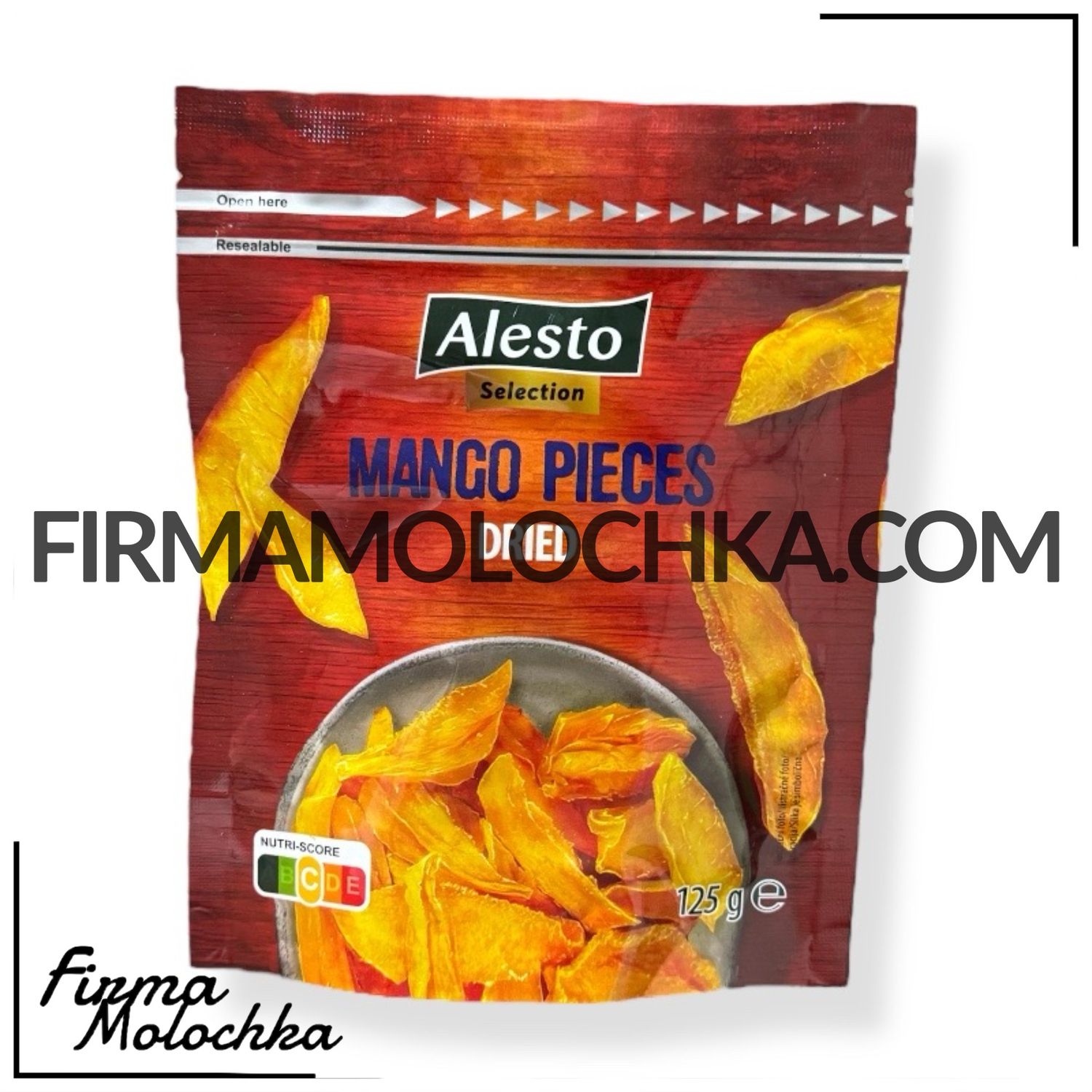 Манго сушене 125грам ТМ Алесто (80шт/ящ)