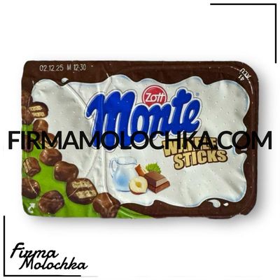 Десерт монте WAFFLE STICKS 125грам ТМ Zott (5шт/ящ)