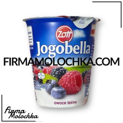 Йогурт ЙОГОБЕЛЛА зі смаком ЛІСОВИХ ЯГІД 150грам ТМ Zott (20шт/ящ)