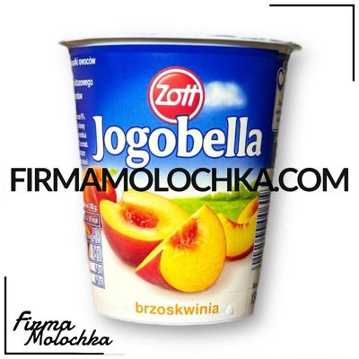 Йогурт ЙОГОБЕЛЛА зі смаком ПЕРСИКА 150грам ТМ Zott (20шт/ящ)