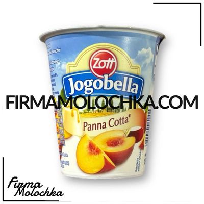 Йогурт йогобелла ПАННА КОТА зі смаком ПЕРСИКА 150грам ТМ Zott (20шт/ящ)