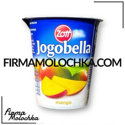 Йогурт ЙОГОБЕЛЛА зі смаком МАНГО 150грам ТМ Zott (20шт/ящ)