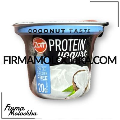 Йогурт протеїновий зі смаком КОКОСУ 200грам ТМ Zott (12шт/ящ)
