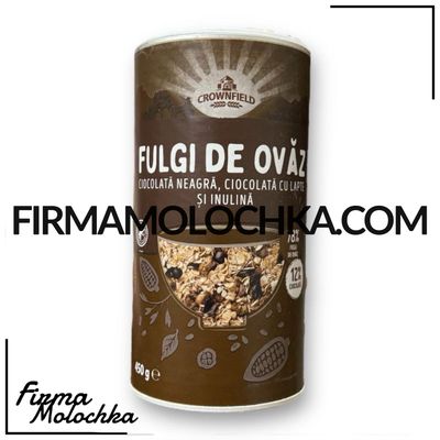 Мюслі зі смаком ШОКОЛАДУ 450грам ТМ Crownfield (6шт/ящ)