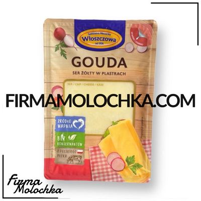 Нарізка ГАУДА 400грам ТМ Влощова (18шт/ящ)