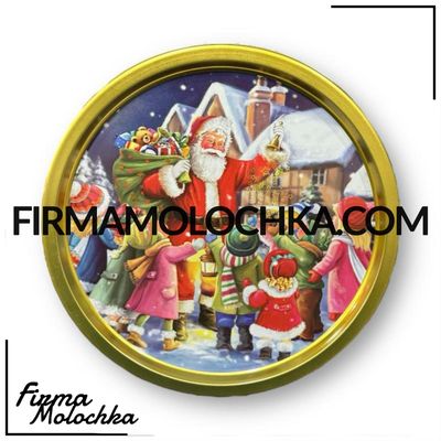 Печиво вершкове NOSTALGIC SANTA (ж/б) 340грам (12шт/ящ)