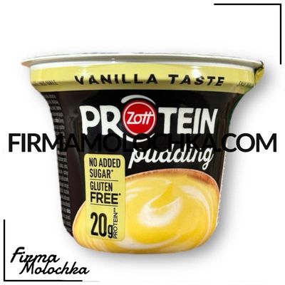 ПУДИНГ протеїновий зі смаком ВАНІЛІ 200грам ТМ Zott (12шт/ящ)