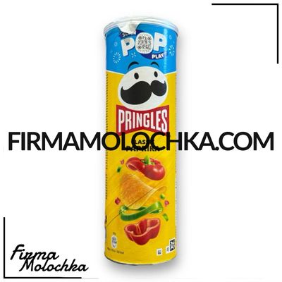 Чіпси &quot;Прінглс&quot; зі смаком ПАПРИКА КЛАСІК 165грам (19шт/ящ)
