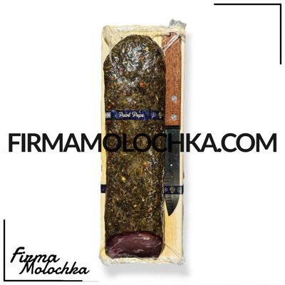 Ковбаса PAVE PEPE в наборі з доскою та ножем (фасована) 500грам ТМ Хасендадо