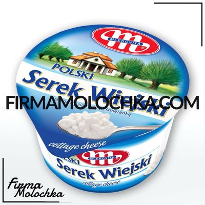 Творог зернистий 200грам ТМ Млековіта (12шт/ящ)