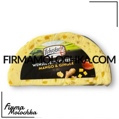 Сир ВЕНСЛІДЕЙЛ з МАНГО та ІМБИРЕМ (ваговий) 1,5кг (3кг/ящ) (Англія)