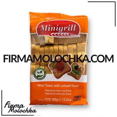 Грінки МІНІГРІЛЬ пшеничні 90грам (20шт/ящ)