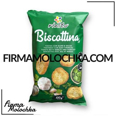 Міні тости з часником та петрушкою 100грам (12шт/ящ)