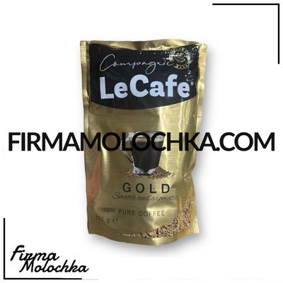 ДОЙ-ПАК розчинна кава ГОЛД 200грам ТМ LeCafe (15шт/ящ)