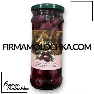 Оливки КАЛАМОН без кісточки 180грам ТМ АТЕНА (12шт/ящ)