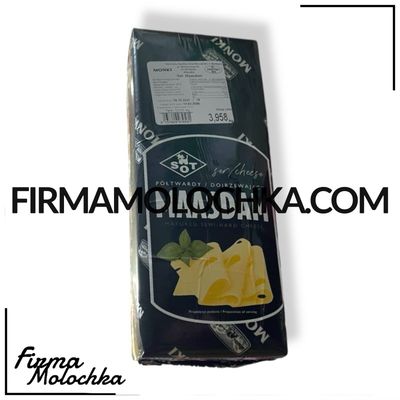 Сир МААЗДАМ (брус) 4кг ТМ Монкі (12кг/ящ)