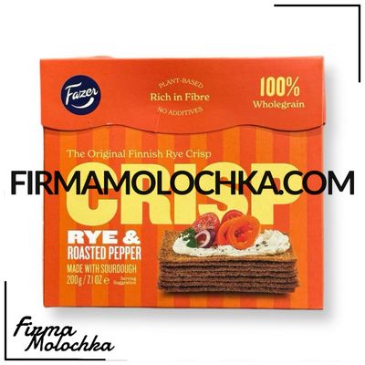 Хлібці житні з РОЗМАРИНОМ 200грам ТМ Фазер (9шт/ящ)