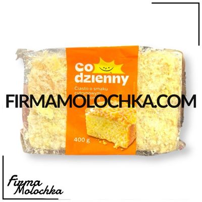 Бісквіт з ЦИТРУСОВИМ СМАКОМ 400грам (10шт/ящ)