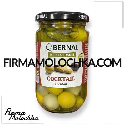 Коктейль з оливок 300/180грам ТМ Бернал (12шт/ящ)