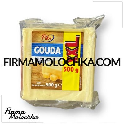 Сир ГАУДА (фасований) 500грам ТМ Пілос (21шт/ящ)
