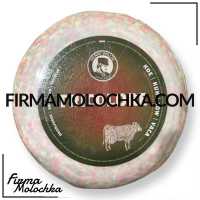 Сир ТРИКОЛОР (круг) 4,5кг ТМ Henri Willig