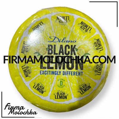 Сир ЧОРНИЙ ЛИМОН (круг) 4,5кг ТМ Dilano