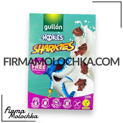 Печиво АКУЛИ МІНІ КАКАО без глютену 250грам ТМ Гуллон (12шт/ящ)