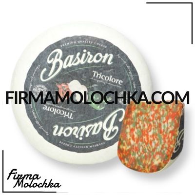 Сир ТРИКОЛОР (круг) 4,5кг ТМ Basiron