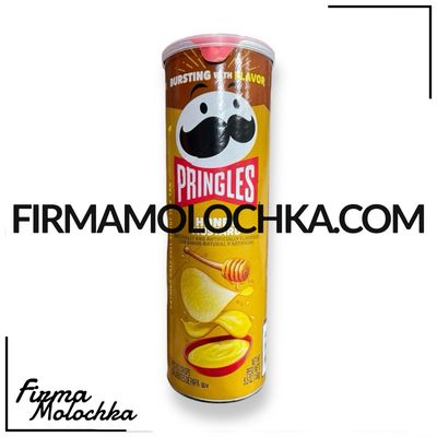 Чіпси "Прінглс" АМЕРИКА зі смаком гірчиці з медом 156грам (14шт/ящ)