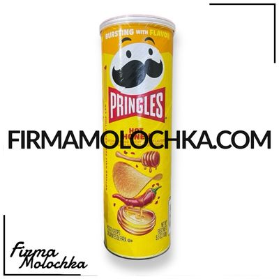 Чіпси "Прінглс" АМЕРИКА зі смаком гострого меду 156грам (14шт/ящ)