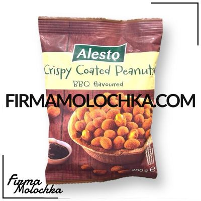 Арахіс в клярі зі смаком БАРБЕКЮ 200грам ТМ Алесто (30шт/ящ)