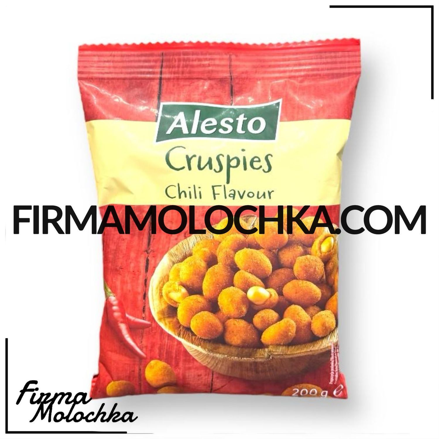 Арахіс в клярі зі смаком ЧИЛІ 200грам ТМ Алесто (30шт/ящ)