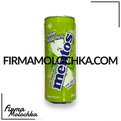 Напій МЕНТОС зі смаком ЯБЛУКА 240мл (24шт/ящ)