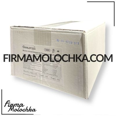 Масло солодковершкове СЕЛЯНСЬКЕ 73% 5кг ТМ Синьогора