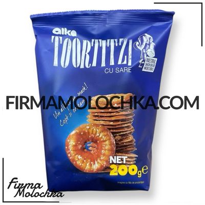 Крекер ТОРТІЗІ з СІЛЛЮ 200грам (12шт/ящ)