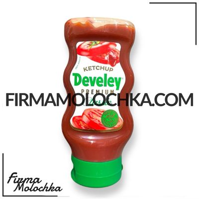 Кетчуп томатний ПРЕМІУМ класичний 460грам ТМ Девелей (9шт/ящ)