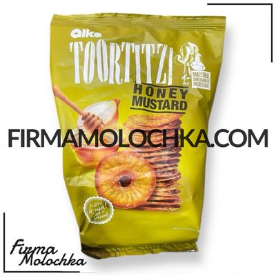 Крекер ТОРТІЗІ зі смаком ГІРЧИЦЯ та МЕД 180грам (12шт/ящ)