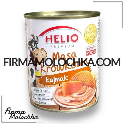 Згущене молоко КАЙМАК 400грам ТМ Хеліо (6шт/ящ)